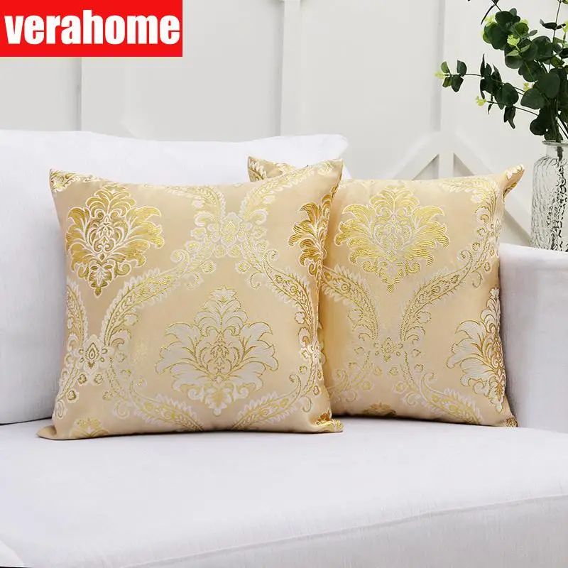 2 PC 45cm*45cm European Luxury Cushion Cover for Sofa Golden Royal Jacquard Pillow Cover Case Throw Decorative
2 PC 45cm*45cm European Luxury Cushion Cover for Sofa Golden Royal Jacquard Pillow Cover Case Throw Decorative