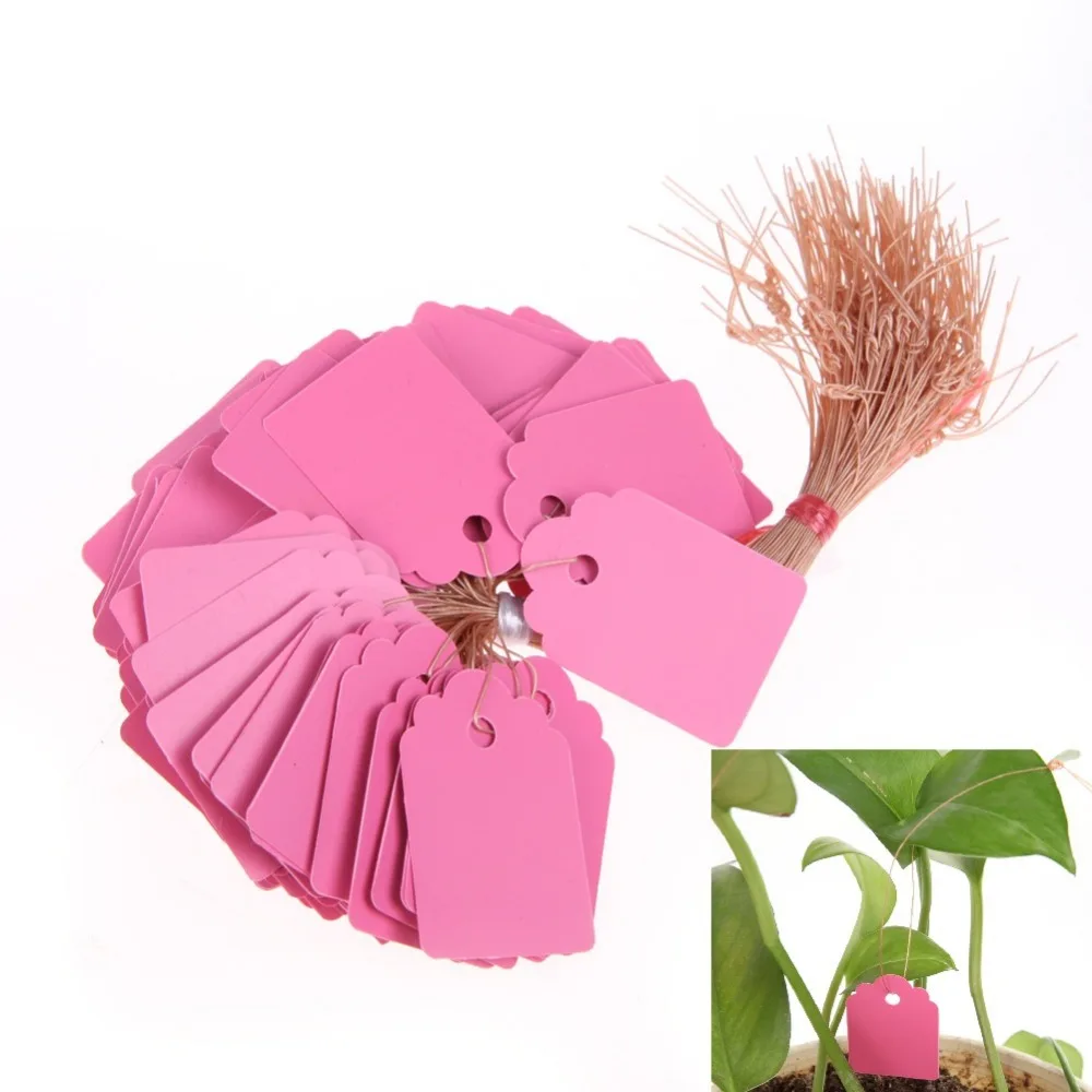 100Pcs Reusable PVC T-type Garden Plant Labels Waterproof Nursery Flower Tag Marker for Plants Garden Decoration
100Pcs Reusable PVC T-type Garden Plant Labels Waterproof Nursery Flower Tag Marker for Plants Garden Decoration
