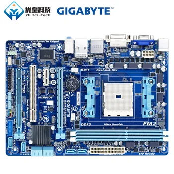 Gigabyte GA-F2A85XM-HD3 AMD A85X Original Used Desktop Motherboard Socket FM2 AMD A10 DDR3 SATA3 USB3.0 DVI VGA HDMI Micro-ATX
Gigabyte GA-F2A85XM-HD3 AMD A85X Original Used Desktop Motherboard Socket FM2 AMD A10 DDR3 SATA3 USB3.0 DVI VGA HDMI Micro-ATX