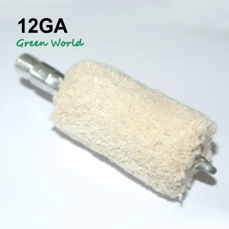 Green World 5pcs/lot 12Gauge Mop Brush ,Cotton Swab,Gun Clean Brush for Shotgun Thread 5/16"-26T
Green World 5pcs/lot 12Gauge Mop Brush ,Cotton Swab,Gun Clean Brush for Shotgun Thread 5/16"-26T