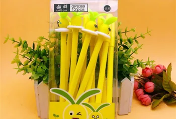 cute tender shoot Gel ink Pen Gift School prize Office writing Supply kawaii student Stationery black Neutral pen 36pc/lot
cute tender shoot Gel ink Pen Gift School prize Office writing Supply kawaii student Stationery black Neutral pen 36pc/lot