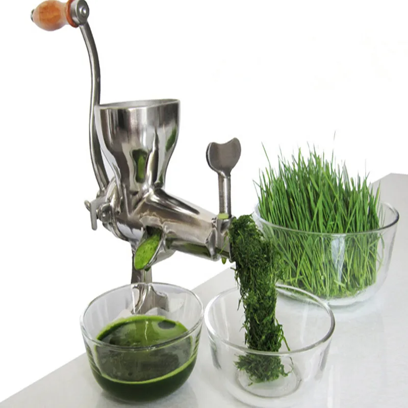 manual stainless steel WheatGrass Juicer,healthy Manual fruit citrus juicer extractor,hand wheat grass juicer
manual stainless steel WheatGrass Juicer,healthy Manual fruit citrus juicer extractor,hand wheat grass juicer