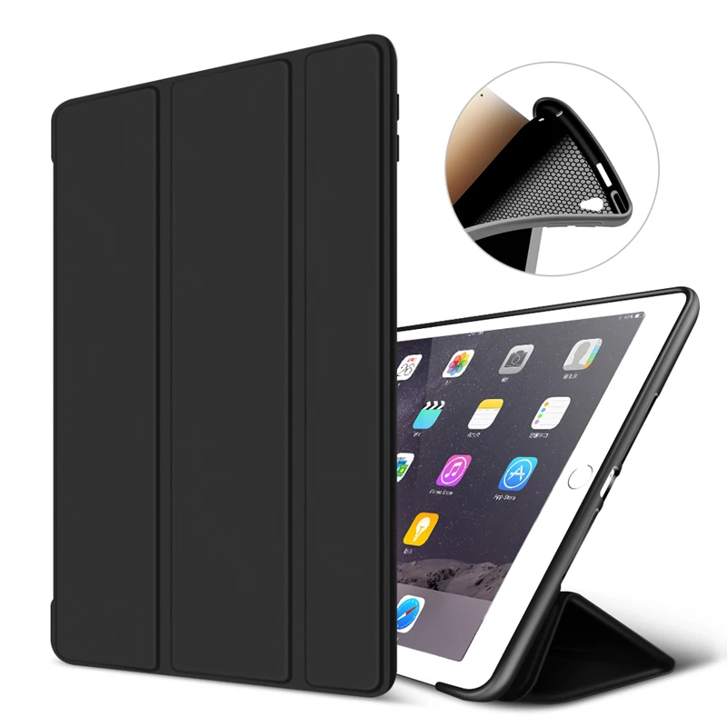 For iPad Pro 9.7 inch Case Silicone Soft Smart Cover for Apple iPad Pro 2016 PU Leather Case A1673/A1674/A1675 Auto Sleep/Wake
For iPad Pro 9.7 inch Case Silicone Soft Smart Cover for Apple iPad Pro 2016 PU Leather Case A1673/A1674/A1675 Auto Sleep/Wake