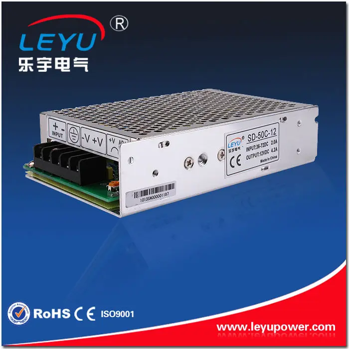 DC DC Converter 50W SD-50C-12 48V to 12v converter single output switching power supply
DC DC Converter 50W SD-50C-12 48V to 12v converter single output switching power supply
