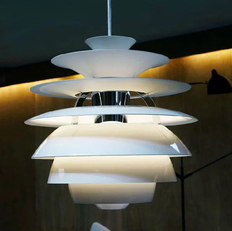 

Free Shipping Hot Selling Wholesale Louis Poulsen PH Snowball Lamp Denmark Modern Pendant Light By Poul Henningsen