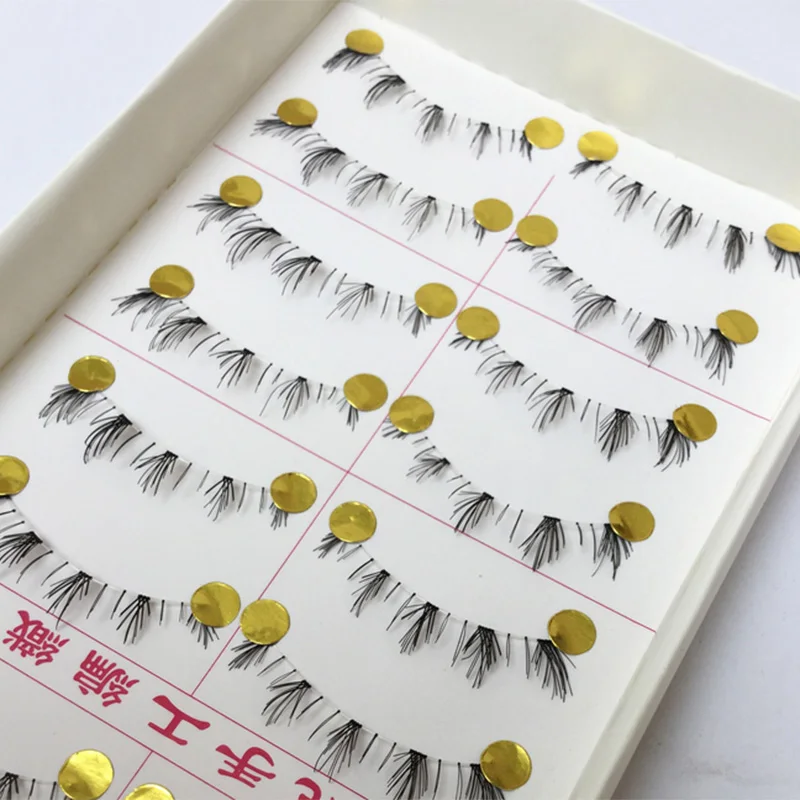 10 pairs handmade lower under bottom false eyelashes make up fake eye lashes extension cosmetic beauty tools 047#
10 pairs handmade lower under bottom false eyelashes make up fake eye lashes extension cosmetic beauty tools 047#