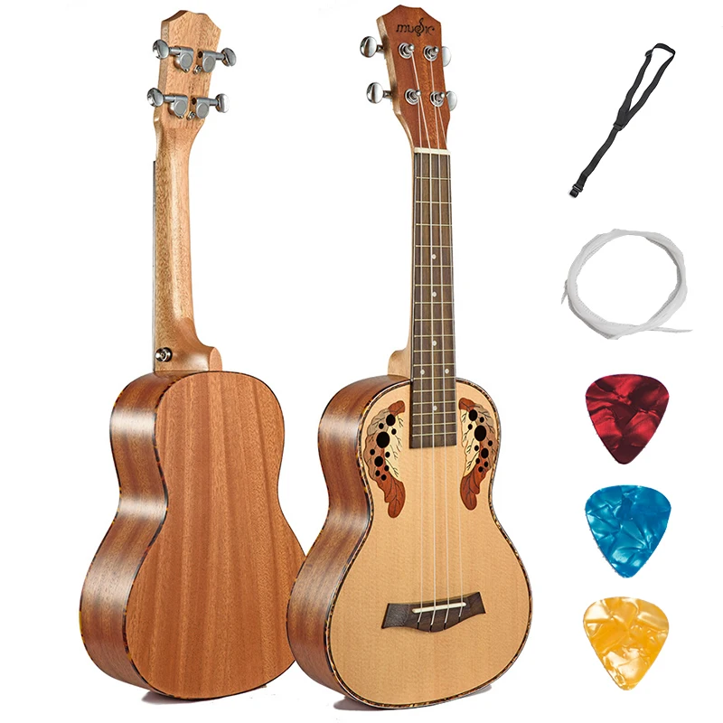 Ukulele Picea Asperata Englemann 23 26 Inch Mini Hawaiian Guitar Acoustic Electric Concert Tenor 4 Strings Ukelele
Ukulele Picea Asperata Englemann 23 26 Inch Mini Hawaiian Guitar Acoustic Electric Concert Tenor 4 Strings Ukelele