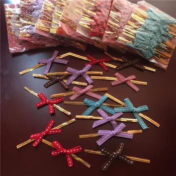 20pcs - 50pcs Cookie bread packing bag DIY bowknot sealing wire Metallic Twist Ties Wire biscuit bag clip Gift Bag Decorative
20pcs - 50pcs Cookie bread packing bag DIY bowknot sealing wire Metallic Twist Ties Wire biscuit bag clip Gift Bag Decorative