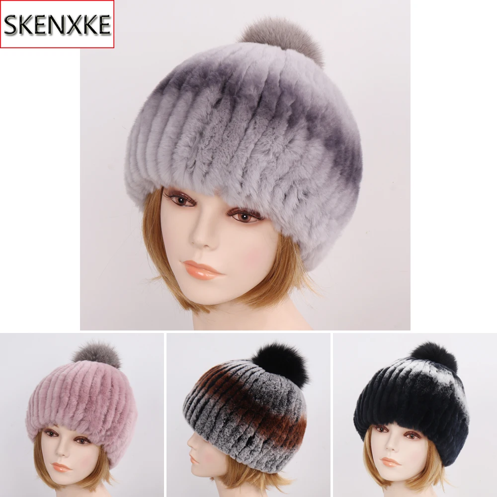2019 Lady Real Rex Rabbit Fur Hat With Fox Fur Pompoms Women Thicken Female Fur Caps Winter Knitted Real Rabbit Fur Beanies Hats
2019 Lady Real Rex Rabbit Fur Hat With Fox Fur Pompoms Women Thicken Female Fur Caps Winter Knitted Real Rabbit Fur Beanies Hats