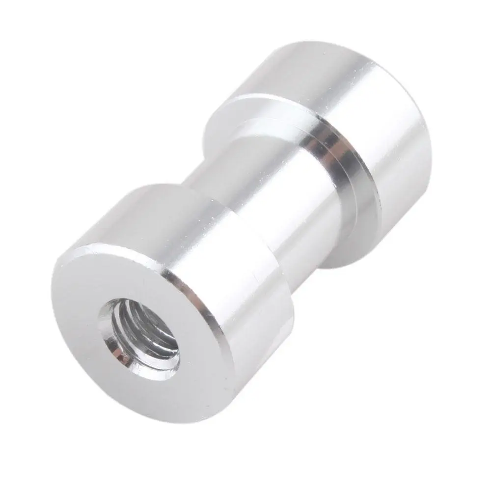 1/4 turn 3/8 exchange nut. Apply to 1/4 or 3/8 tripod, quick mounting board, support many kinds of lamp holder
1/4 turn 3/8 exchange nut. Apply to 1/4 or 3/8 tripod, quick mounting board, support many kinds of lamp holder