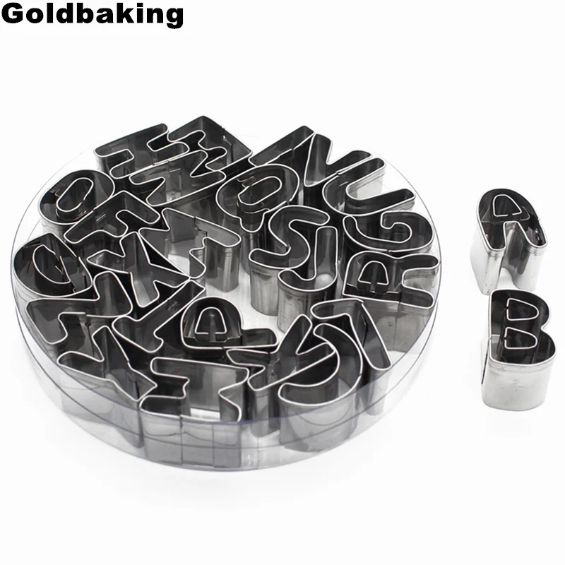 Stainless Steel Alphabet Letter Cookie Cutters Mold Biscuit Number Cutter Set Cake Decorating Moulds Fondant Cutter Set
Stainless Steel Alphabet Letter Cookie Cutters Mold Biscuit Number Cutter Set Cake Decorating Moulds Fondant Cutter Set