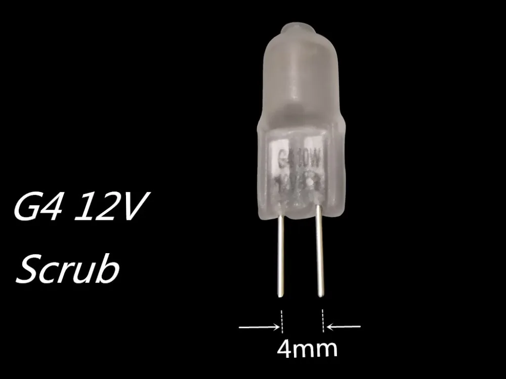 10pcs soft light Scrub G4 12V 10W 20w Halogen beads bulbs g4 12v Crystal lamp scrub 10w 35w | Лампы и освещение