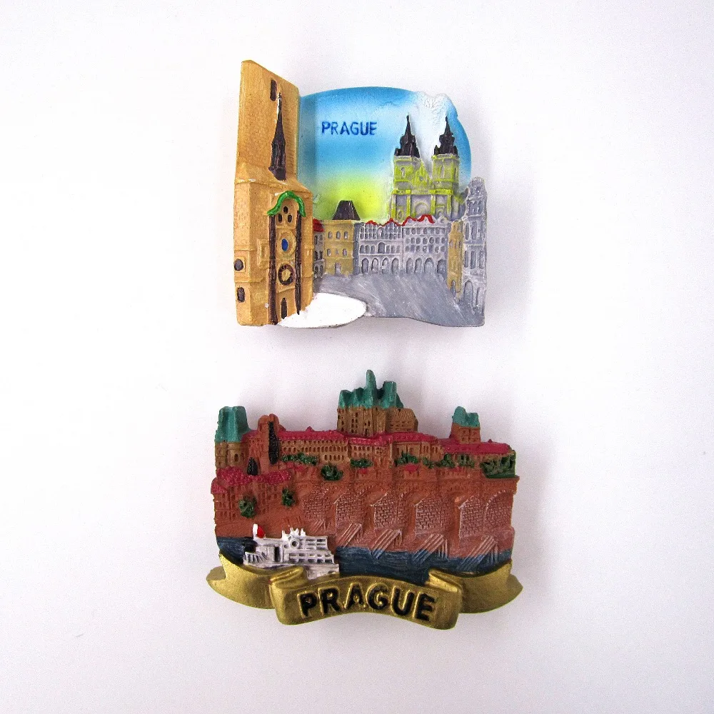 Souvenir Resin Fridge Magnet Creative The Capital of Czech Prague Hand-painted Home Decoration Magnetic Message Sticker Gift
Souvenir Resin Fridge Magnet Creative The Capital of Czech Prague Hand-painted Home Decoration Magnetic Message Sticker Gift