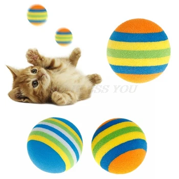 10 Pcs/Set Rainbow Ball Pet Toys EVA Soft Interactive Cat Dog Puppy Kitten Play Funny Colorful Gifts Chew Balls Pets Products
10 Pcs/Set Rainbow Ball Pet Toys EVA Soft Interactive Cat Dog Puppy Kitten Play Funny Colorful Gifts Chew Balls Pets Products