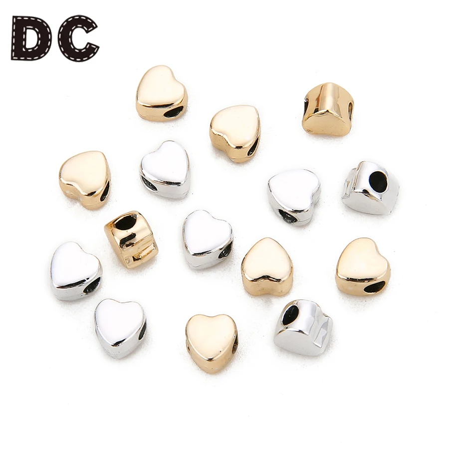 2018 New 12pcs/lot KC Gold Rhodium Heart Shape Loose Spacer Beads DIY 3mm Big Hole Bead Charms for Jewelry Making Fit Bracelet
2018 New 12pcs/lot KC Gold Rhodium Heart Shape Loose Spacer Beads DIY 3mm Big Hole Bead Charms for Jewelry Making Fit Bracelet