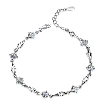 100% 925 sterling silver new arrival shiny crystal ladies' bracelets women jewelry birthday gift wholeslae drop shipping cheap
100% 925 sterling silver new arrival shiny crystal ladies' bracelets women jewelry birthday gift wholeslae drop shipping cheap