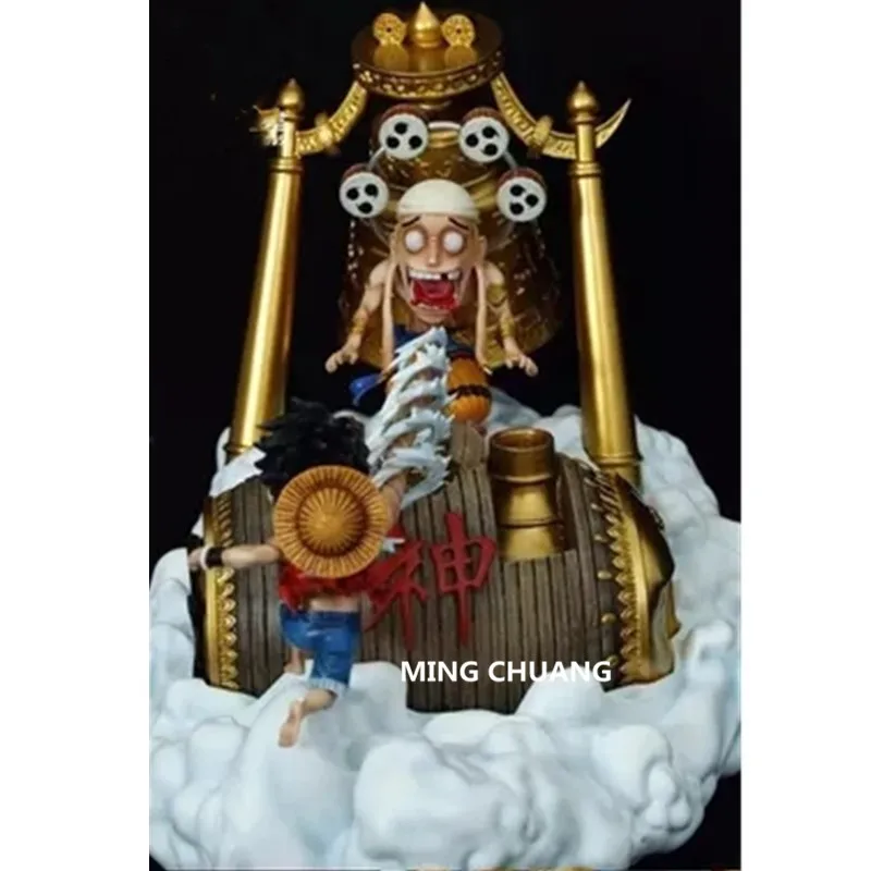 Statue-ONE-PIECE-The-Straw-Hat-Pirates-Monkey-D-Luffy-VS-Enel-Statue-GK-43CM-Action (4)