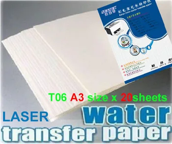 A3 Clear laser papel ransfer paper x20pcs water slide decal paper camisetas water transfer paper papier transfert ceramic decals
A3 Clear laser papel ransfer paper x20pcs water slide decal paper camisetas water transfer paper papier transfert ceramic decals
