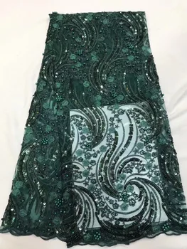 NEW High Quality 2019 Tulle sequins Beaded French Nigerian Lace Fabrics Pearls Embroidered Guipure African 3d Lace Fabric Green
NEW High Quality 2019 Tulle sequins Beaded French Nigerian Lace Fabrics Pearls Embroidered Guipure African 3d Lace Fabric Green