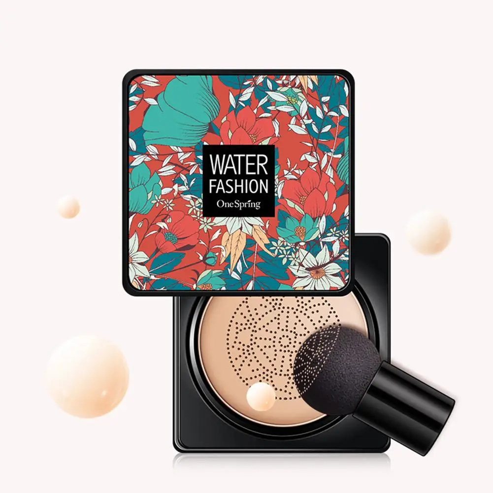 Flower cushion BB cream facial concealer anti-wrinkle oil control makeup brightening