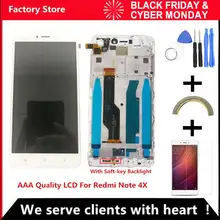 New AAA Quality LCD+Frame For Xiaomi Redmi Note 4X LCD Display Screen For Redmi Note 4 Global Version LCD Only For Snapdragon
New AAA Quality LCD+Frame For Xiaomi Redmi Note 4X LCD Display Screen For Redmi Note 4 Global Version LCD Only For Snapdragon
