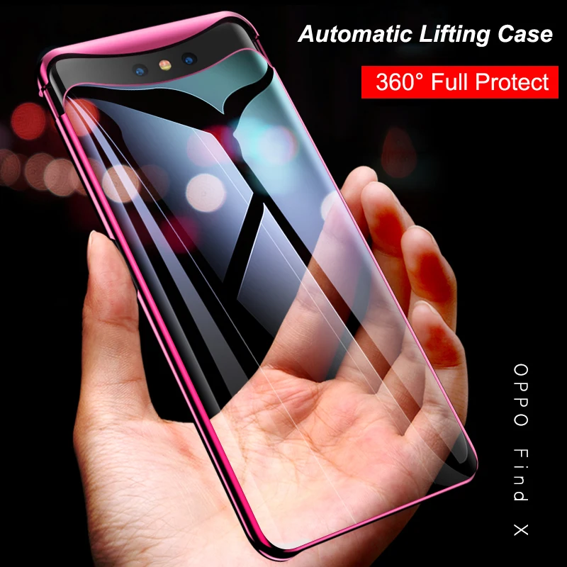 Find X Case 360 Full Cover for OPPO Find X Case 6.42'' Elec Plating Transparent Magnetic Automatic Lifting Hard PC FindX Fundas
Find X Case 360 Full Cover for OPPO Find X Case 6.42'' Elec Plating Transparent Magnetic Automatic Lifting Hard PC FindX Fundas