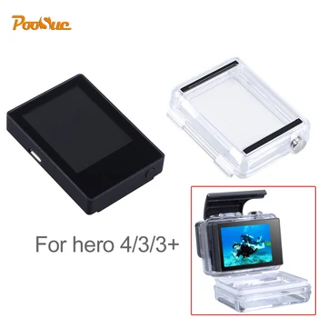 

For GoPro Hero 4 3+/3 External BacPac 2.0" LCD Display Screen +Housing case cover for Go Pro Accessories