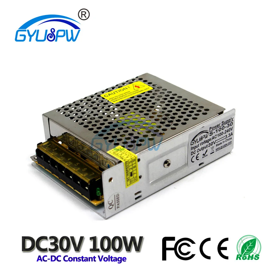 30V100W