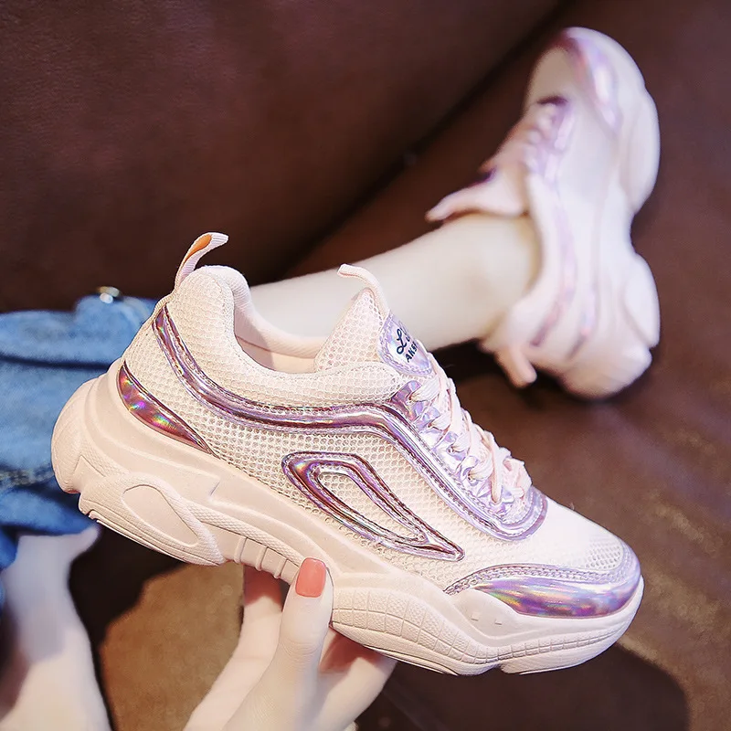 2019 Platform Women Sneakers Fashion Thick Bottom Height Increasing 5CM Casual Chunky Shoes Chaussure Swing Slimming Shoes
2019 Platform Women Sneakers Fashion Thick Bottom Height Increasing 5CM Casual Chunky Shoes Chaussure Swing Slimming Shoes