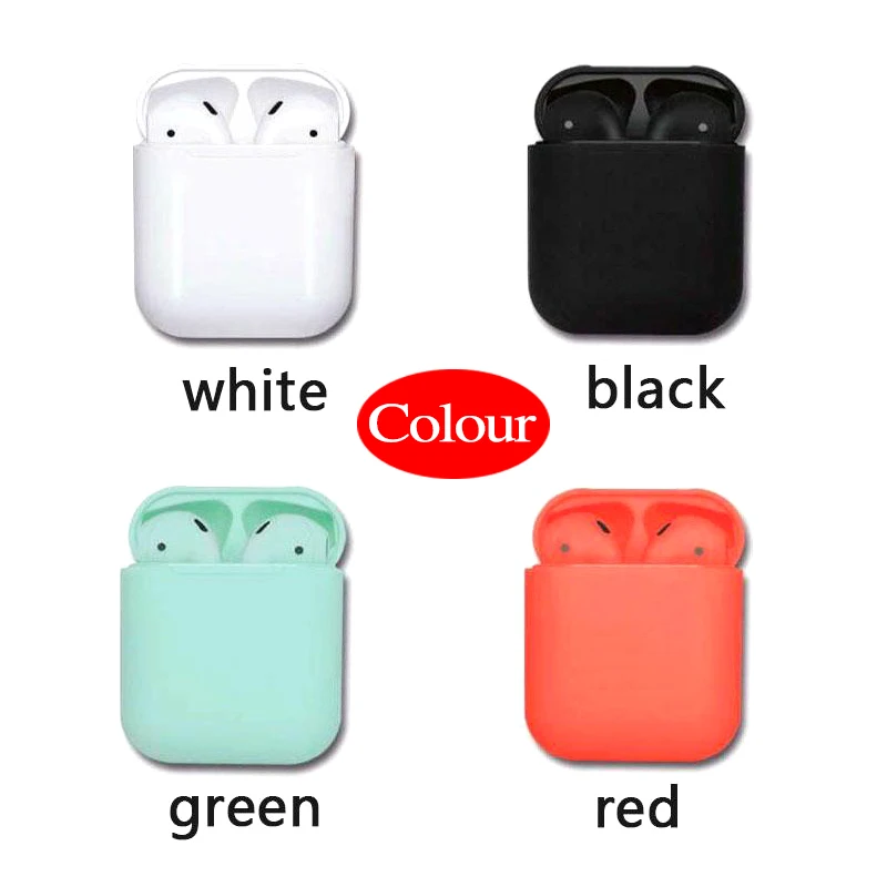 2019 Touch control 4 colors i12 TWS Wireless Bluetooth 5.0 Earbud 3D earphones With Charging Box For iPhone X pk i7 i7s i9s i10s
2019 Touch control 4 colors i12 TWS Wireless Bluetooth 5.0 Earbud 3D earphones With Charging Box For iPhone X pk i7 i7s i9s i10s