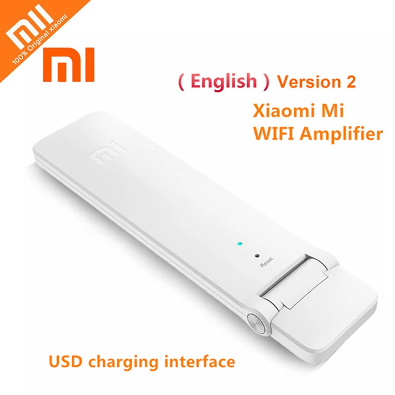 Xiaomi mijia WiFi Mi Amplifier 2 Wireless Wi-Fi Repeater 2 Network Router Extender Antenna Wifi Repitidor Signal Extender 2 HOT
Xiaomi mijia WiFi Mi Amplifier 2 Wireless Wi-Fi Repeater 2 Network Router Extender Antenna Wifi Repitidor Signal Extender 2 HOT