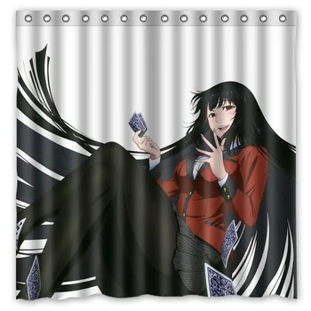 Eco-friendly Mildewproof Bathtub Shower Curtain With 12 Hooks 71*71 inch Custom Kakegurui Waterproof Bath Curtain
Eco-friendly Mildewproof Bathtub Shower Curtain With 12 Hooks 71*71 inch Custom Kakegurui Waterproof Bath Curtain