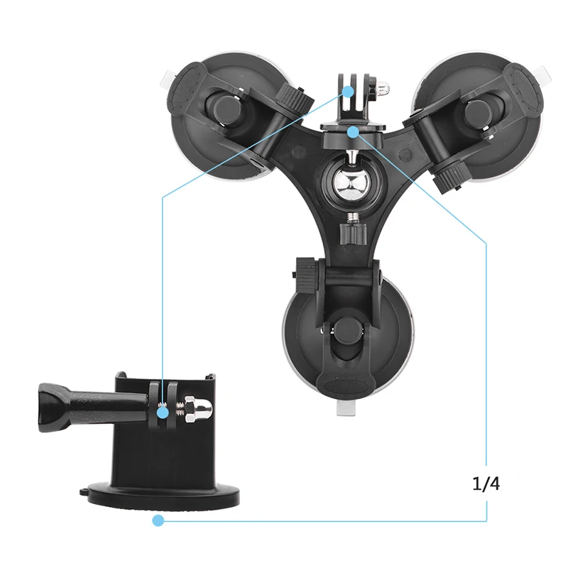 Glass Suction Cup Tool Device Stable Aluminum Alloy Grey For OSMO Pocket Camera Expansion Car mounted Table Holder
Glass Suction Cup Tool Device Stable Aluminum Alloy Grey For OSMO Pocket Camera Expansion Car mounted Table Holder
