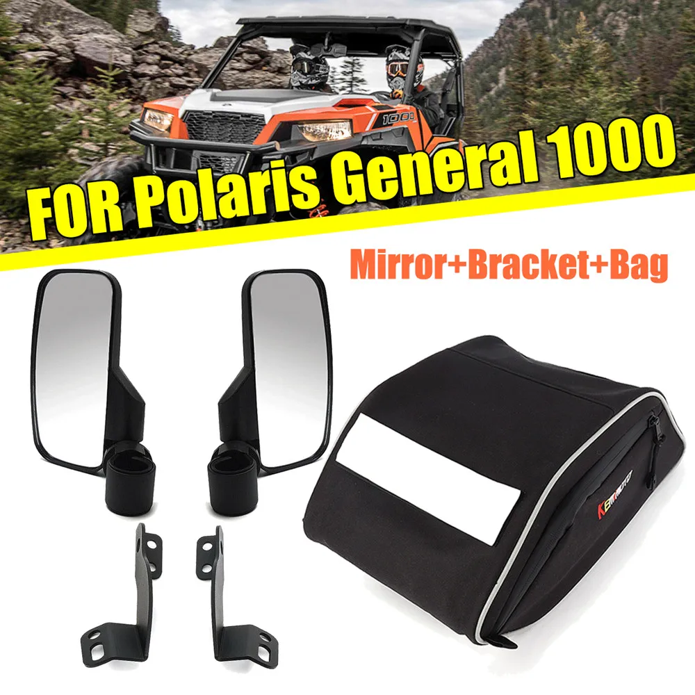 KEMIMOTO ATV Center Storage Bag+1.75-2" Side View Mirror+Bracket Adapter Set for Polaris General 1000 2016 2017 2018
KEMIMOTO ATV Center Storage Bag+1.75-2" Side View Mirror+Bracket Adapter Set for Polaris General 1000 2016 2017 2018