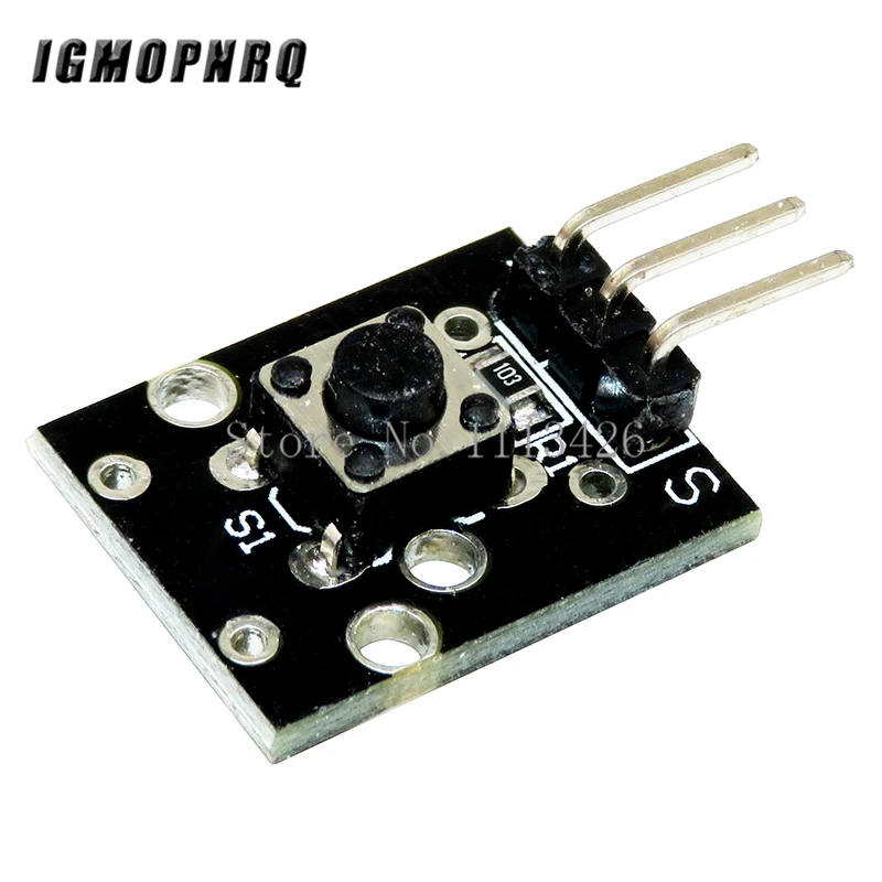 10pcs KY-004 3pin Button Key Switch Sensor Module for Diy Starter Kit 6*6*5mm 6x6x5mm KY004
10pcs KY-004 3pin Button Key Switch Sensor Module for Diy Starter Kit 6*6*5mm 6x6x5mm KY004