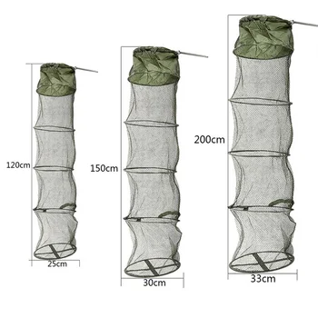 5 Layers Fishing Net Cage Utility Folding Fish Care Creel Tackle Portable Stake Small Mesh Net Foldable Fishing Network
5 Layers Fishing Net Cage Utility Folding Fish Care Creel Tackle Portable Stake Small Mesh Net Foldable Fishing Network