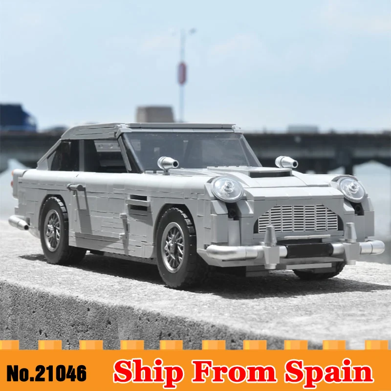 21046 Technic James Bond Aston Martin DB5 Building Blocks Set Bricks 007 Cars Model Children Toys Compatible with Legoinglys
21046 Technic James Bond Aston Martin DB5 Building Blocks Set Bricks 007 Cars Model Children Toys Compatible with Legoinglys