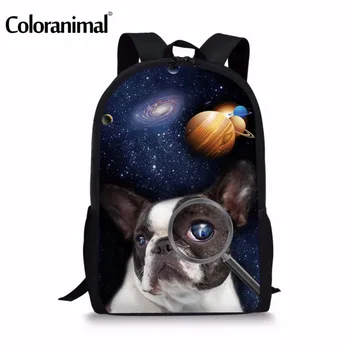 Coloranimal Cute Pug Dog School Bag for Children 3D Pet Cat Dog Print Children Bagpack Student Casual School Galaxy Backpack
Coloranimal Cute Pug Dog School Bag for Children 3D Pet Cat Dog Print Children Bagpack Student Casual School Galaxy Backpack
