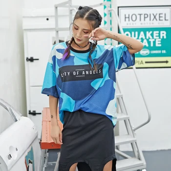 Female T-shirt 2019 Summer Letter T shirt For Women Breathable Crop Top Harajuku Camouflage Tees Causal Loose tshirt
Female T-shirt 2019 Summer Letter T shirt For Women Breathable Crop Top Harajuku Camouflage Tees Causal Loose tshirt