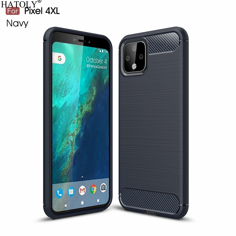 HATOLY чехлы для Google Pixel 4 XL чехол противоударный мягкий тпу матовый прочный