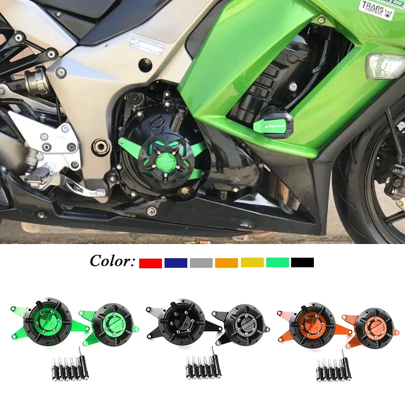 Motorcycle CNC Aluminum Engine Stator Protective Cover For KAWASAKI Z1000 2010-2018 Z1000SX 2011-2017 Ninja1000 Guard Protectors
Motorcycle CNC Aluminum Engine Stator Protective Cover For KAWASAKI Z1000 2010-2018 Z1000SX 2011-2017 Ninja1000 Guard Protectors