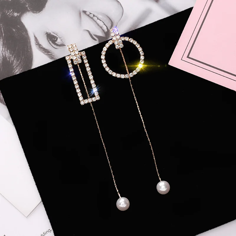 2019 latest design brand creative geometric rounded rectangular asymmetrical long tassel earrings for women.
2019 latest design brand creative geometric rounded rectangular asymmetrical long tassel earrings for women.