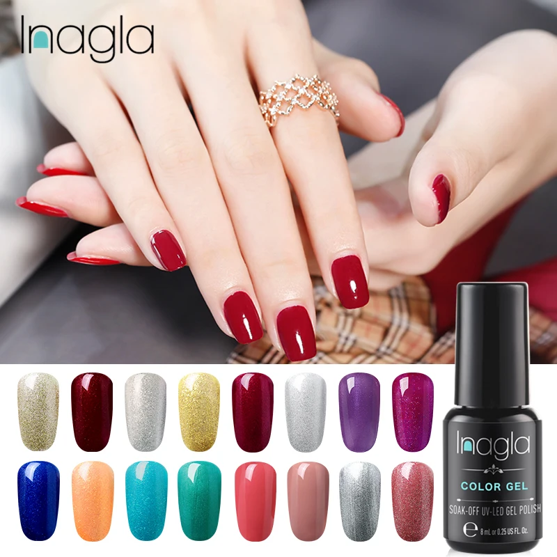 Inagla One Step Gel Nail Polish Pure Colors 8ml Soak Off Manicure UV Gel Varnish DIY Nail Art Lacquer Decoration for Nails
Inagla One Step Gel Nail Polish Pure Colors 8ml Soak Off Manicure UV Gel Varnish DIY Nail Art Lacquer Decoration for Nails