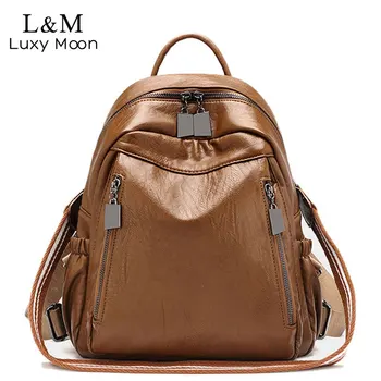 Women Backpack High Quality Leather Anti-theft Backpacks School Bags For Teenage Girls Female Rucksack Waterproof Bag Hot XA303H
Women Backpack High Quality Leather Anti-theft Backpacks School Bags For Teenage Girls Female Rucksack Waterproof Bag Hot XA303H