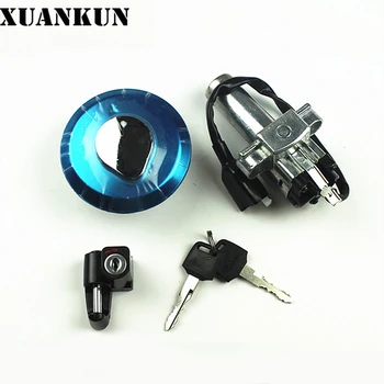 XUANKUN Motorcycle WH125-12/12A Set Lock Electric Door Lock Fuel Tank Cover All Car Lock Parts
XUANKUN Motorcycle WH125-12/12A Set Lock Electric Door Lock Fuel Tank Cover All Car Lock Parts