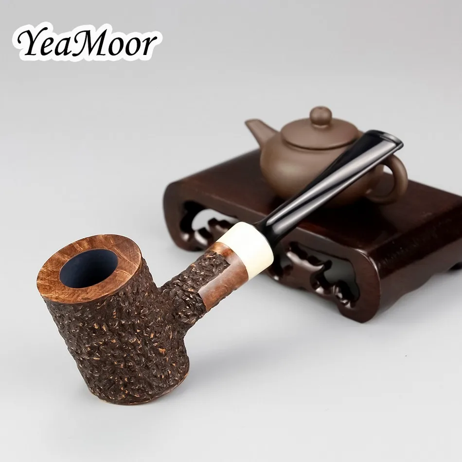 Hammer Style Briar Pipe 9mm Filter Tobacco Smoking Pipe 50 cleaner 20 filter Carven Tobacco Pipe Random Carved Briar Wood Pipe
Hammer Style Briar Pipe 9mm Filter Tobacco Smoking Pipe 50 cleaner 20 filter Carven Tobacco Pipe Random Carved Briar Wood Pipe