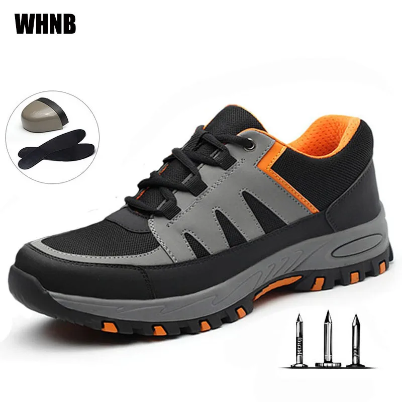 Protective Safety Shoes Lightweight Breathable Tie Deodorant Labor Insurance Shoes Anti-mite Stab Construction Men Work Shoes
Protective Safety Shoes Lightweight Breathable Tie Deodorant Labor Insurance Shoes Anti-mite Stab Construction Men Work Shoes
