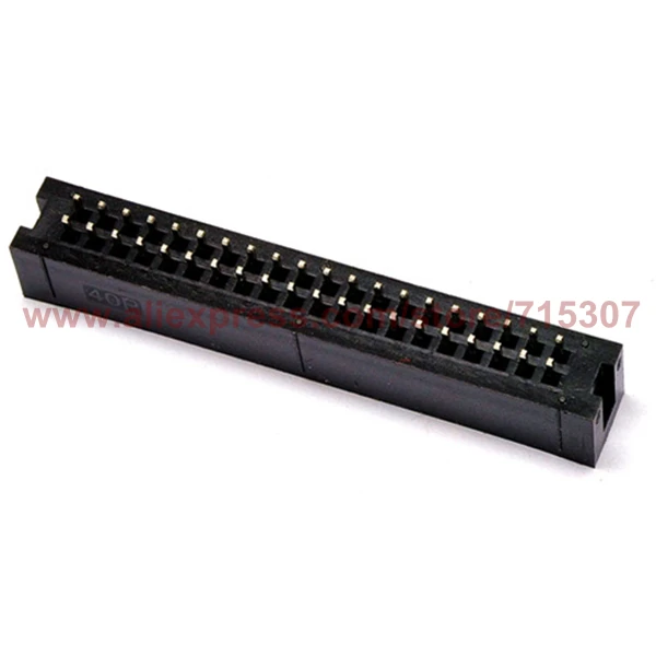 PHISCALE 10pcs idc connector 2.54mm idc header 40P double row 2x20 Pin idc male connector through hole
PHISCALE 10pcs idc connector 2.54mm idc header 40P double row 2x20 Pin idc male connector through hole