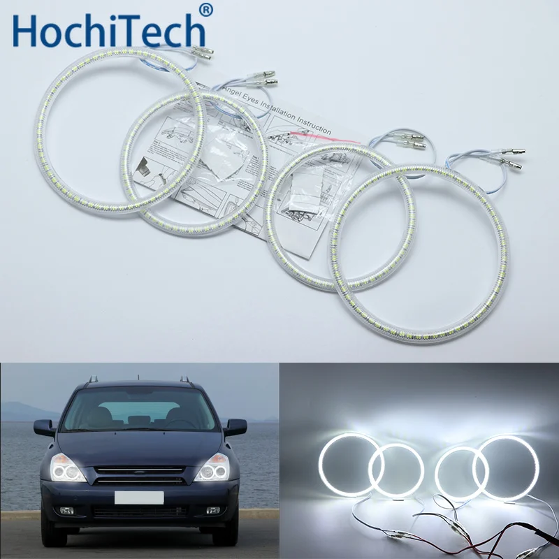 Ultra bright SMD white LED angel eyes halo ring kit daytime running light DRL for Kia Carnival Sedona 2006 2007 2008 2009 2010
Ultra bright SMD white LED angel eyes halo ring kit daytime running light DRL for Kia Carnival Sedona 2006 2007 2008 2009 2010