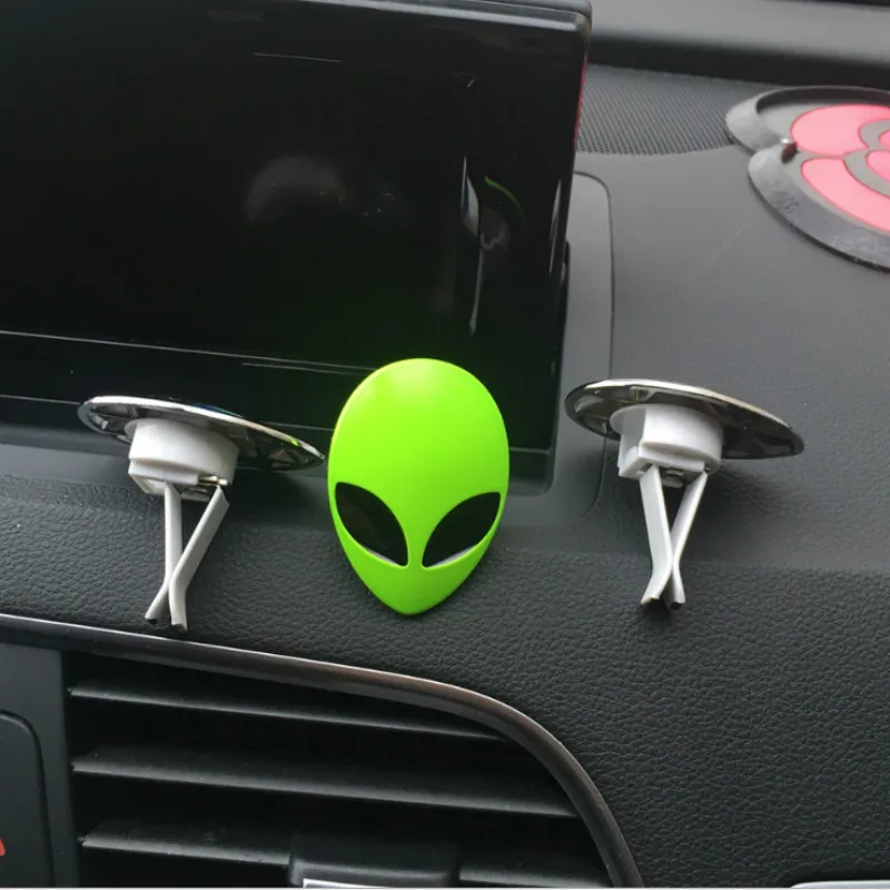 MR TEA Fashion Cool Alien Saucerman Car Air Freshener Metal Creative Outlet Decoration Car Perfume Clip Cute Auto Accessories
MR TEA Fashion Cool Alien Saucerman Car Air Freshener Metal Creative Outlet Decoration Car Perfume Clip Cute Auto Accessories